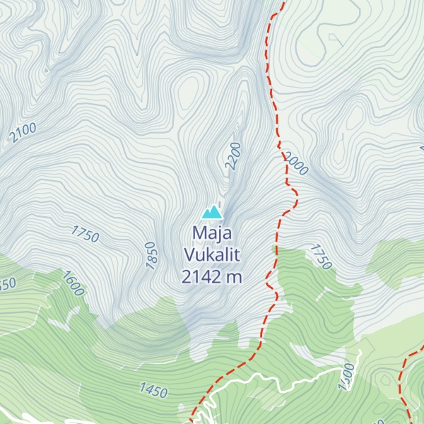 Map of Maja Vukalit