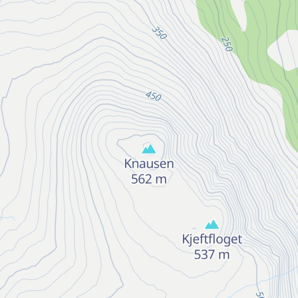 Map of Knausen