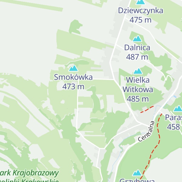 Map of Podskałki