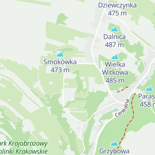 Map of Omszała Turniczka