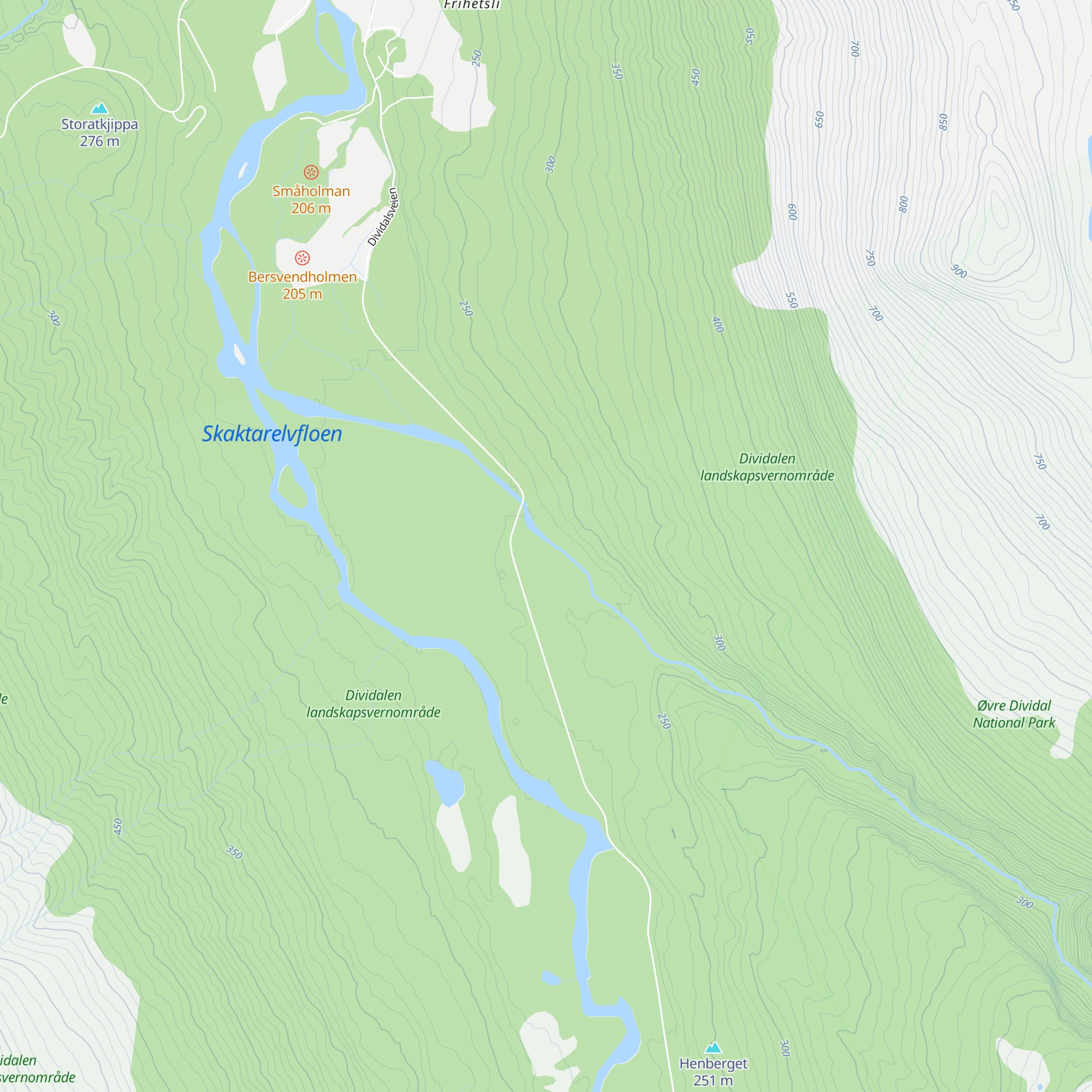 Ventebu map