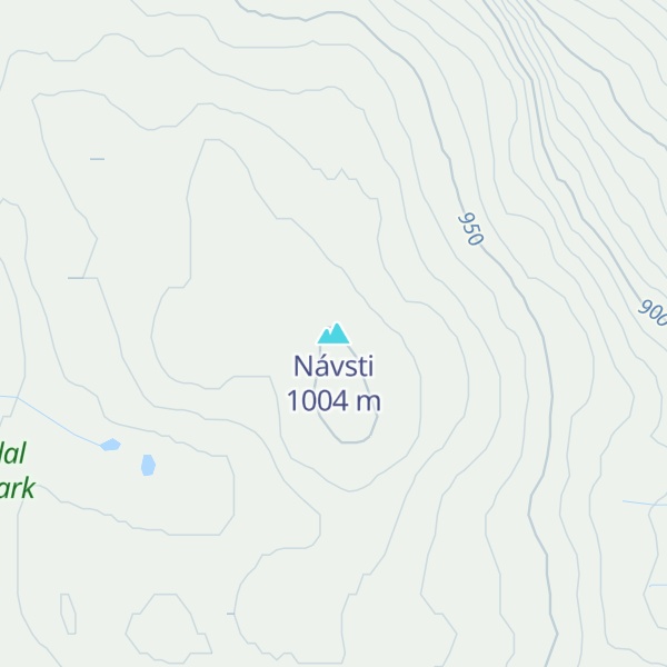 Map of Návsti
