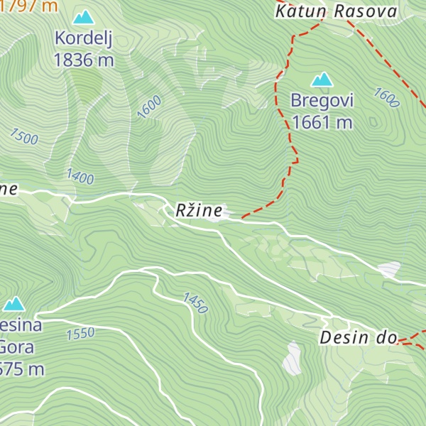 Map of Planinarski dom Suvodo
