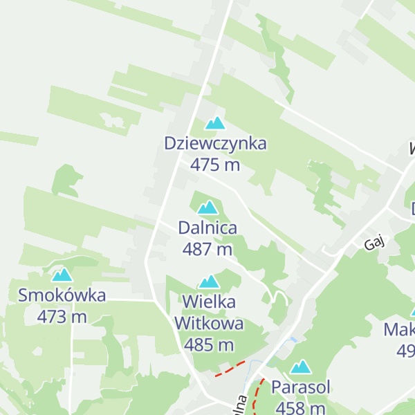 Map of Dalnica