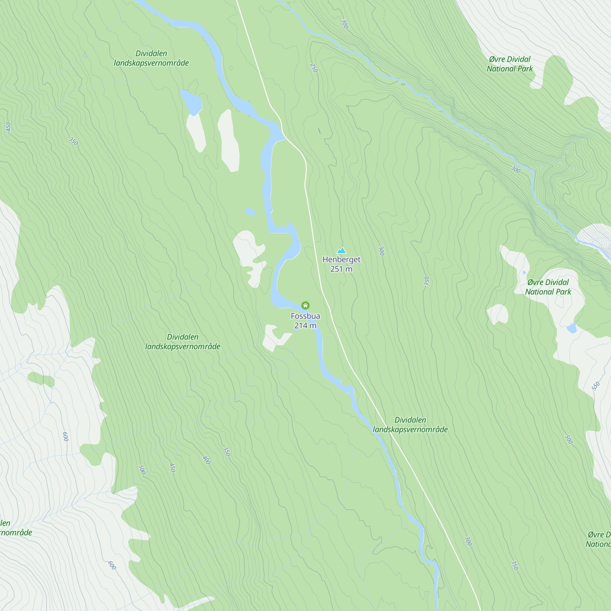 Fossbua map