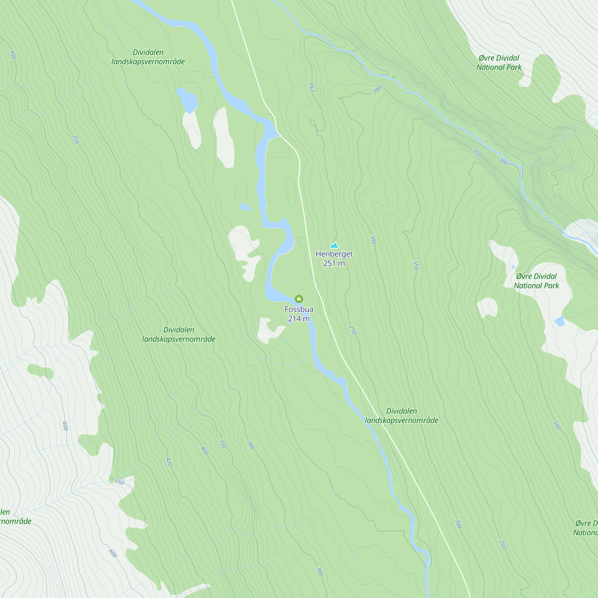 Fossbua map