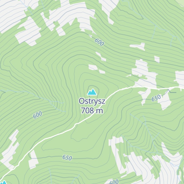 Map of Ostrysz