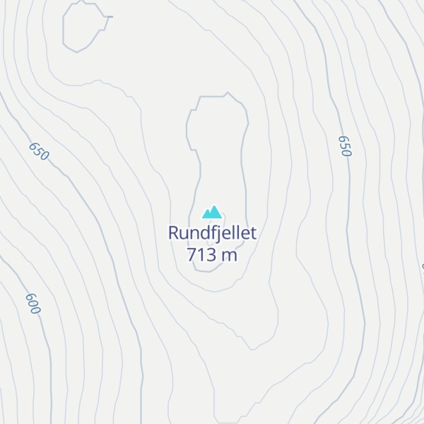 Map of Rundfjellet