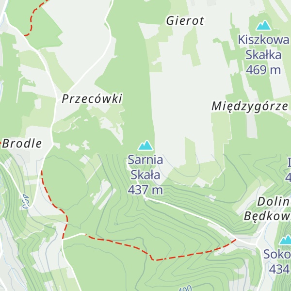 Map of Sarnia Skała