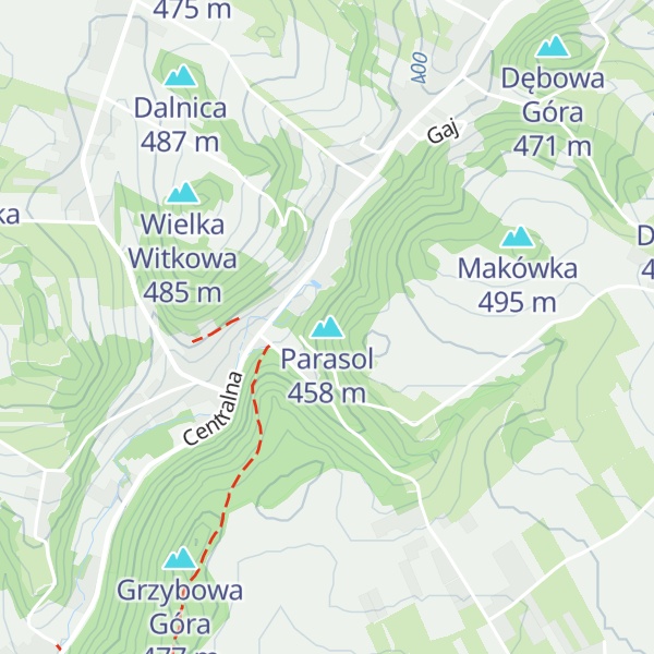 Map of Parasol