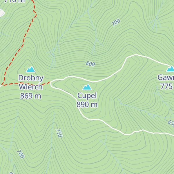 Map of Cupel