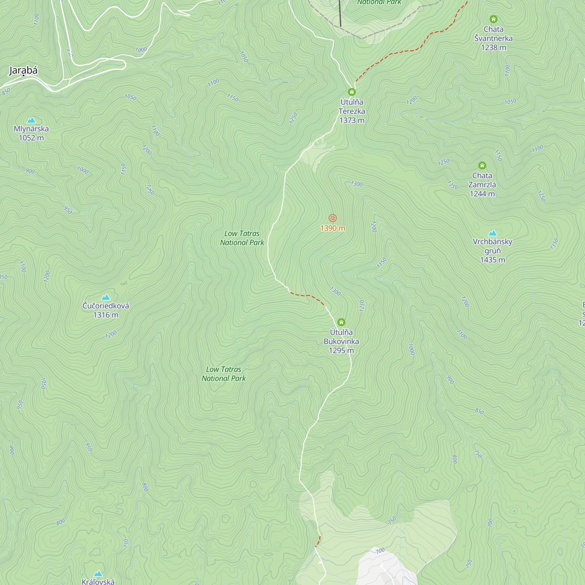 Liška map