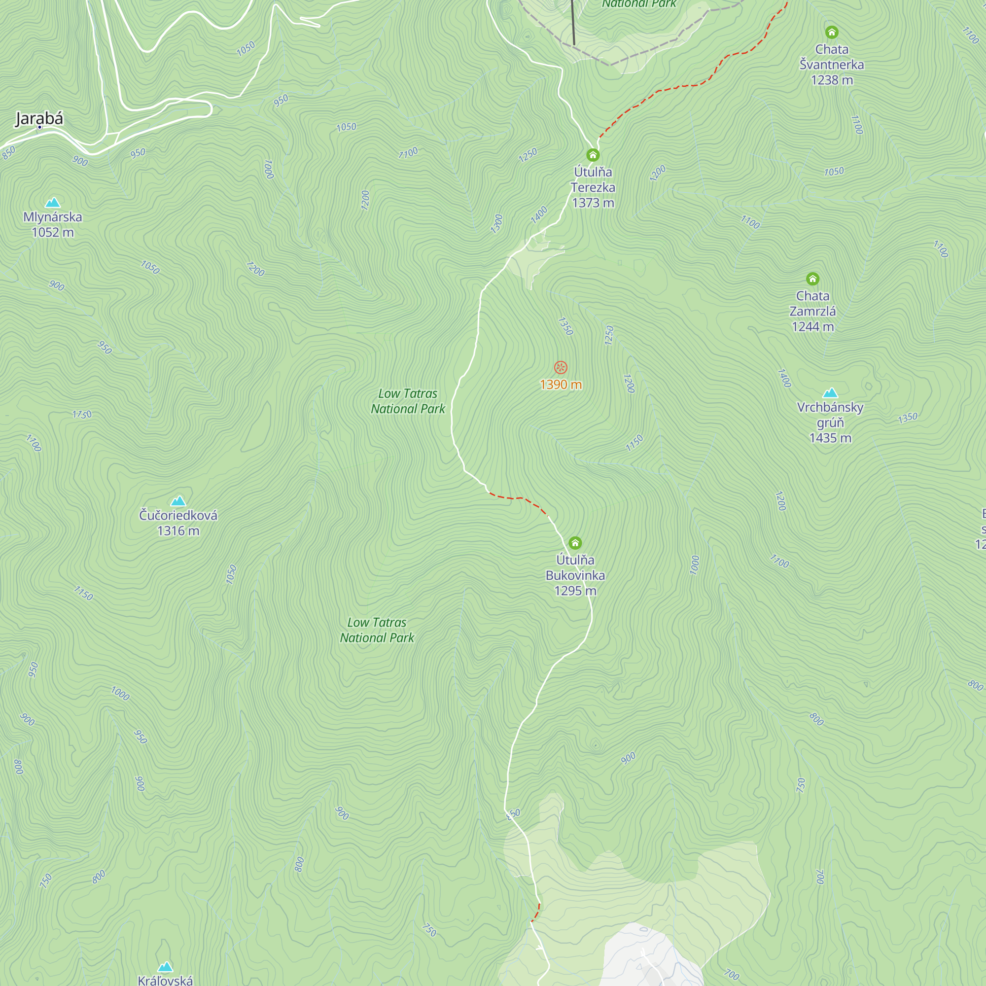 Liška map
