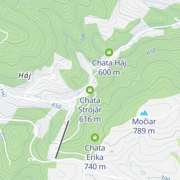 Map of Chata Strojár