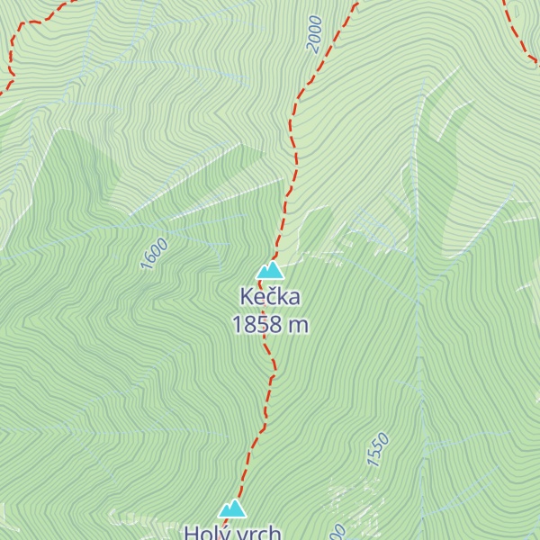 Map of Kečka