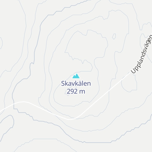 Map of Skavkälen
