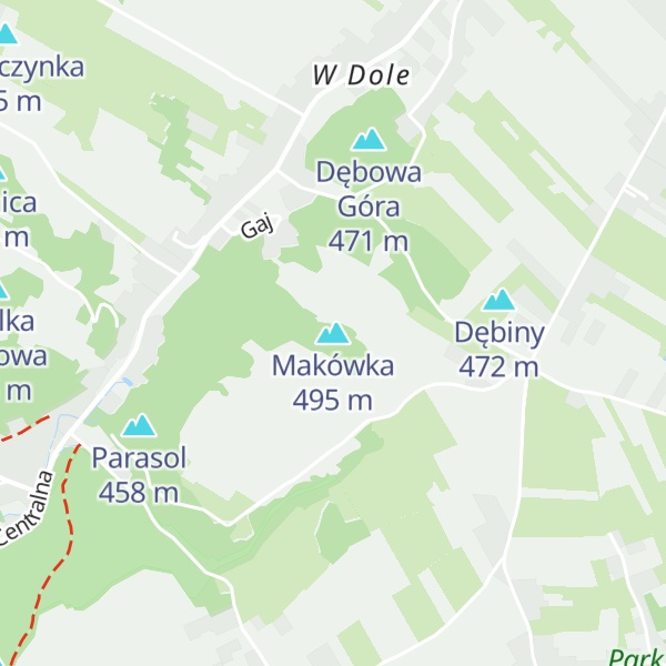 Map of Makówka