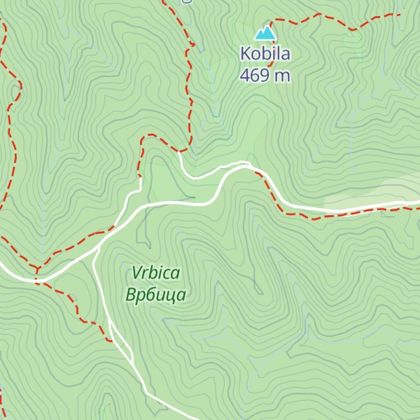 Map of Brankovac