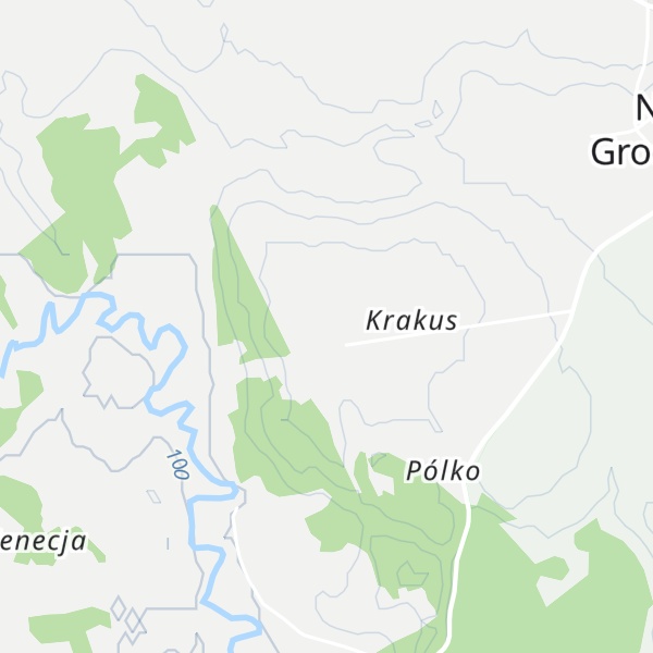 Map of Krakus