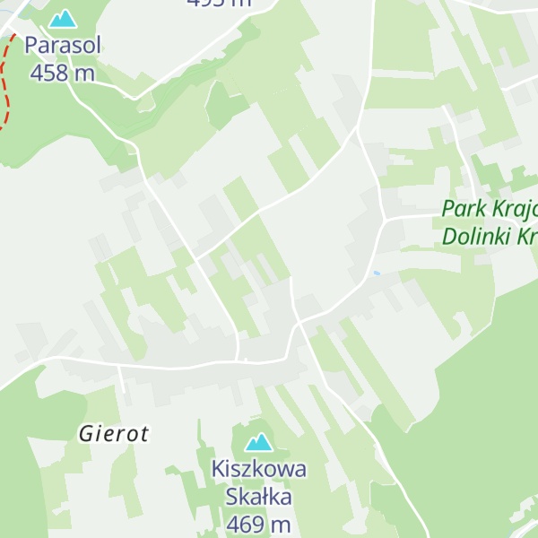 Map of Chata na łąkach 