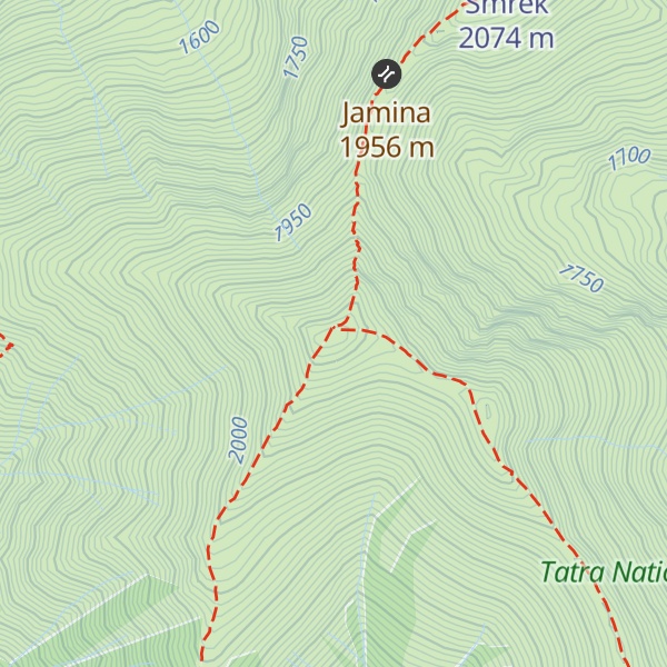 Map of Baranec