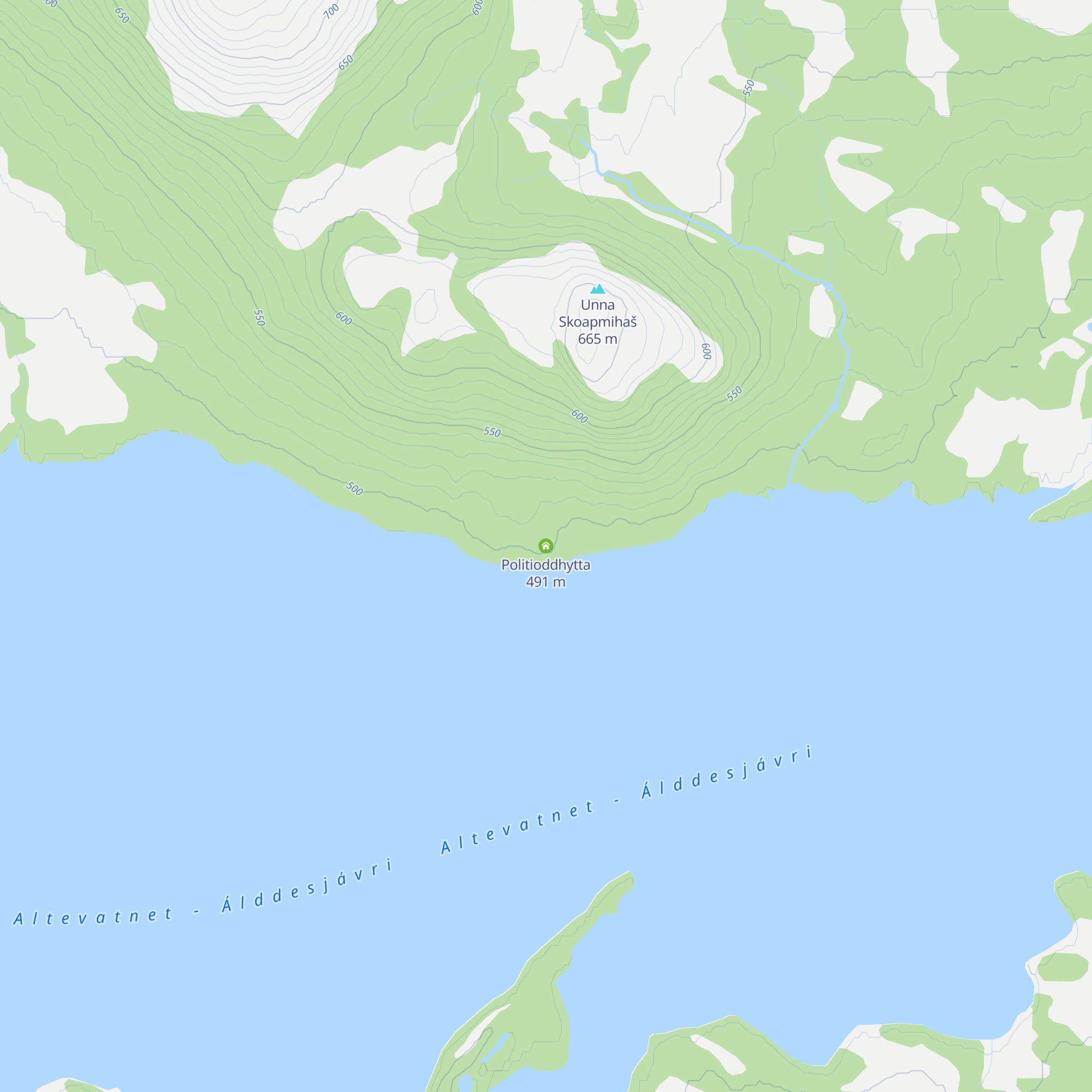 Politioddhytta map