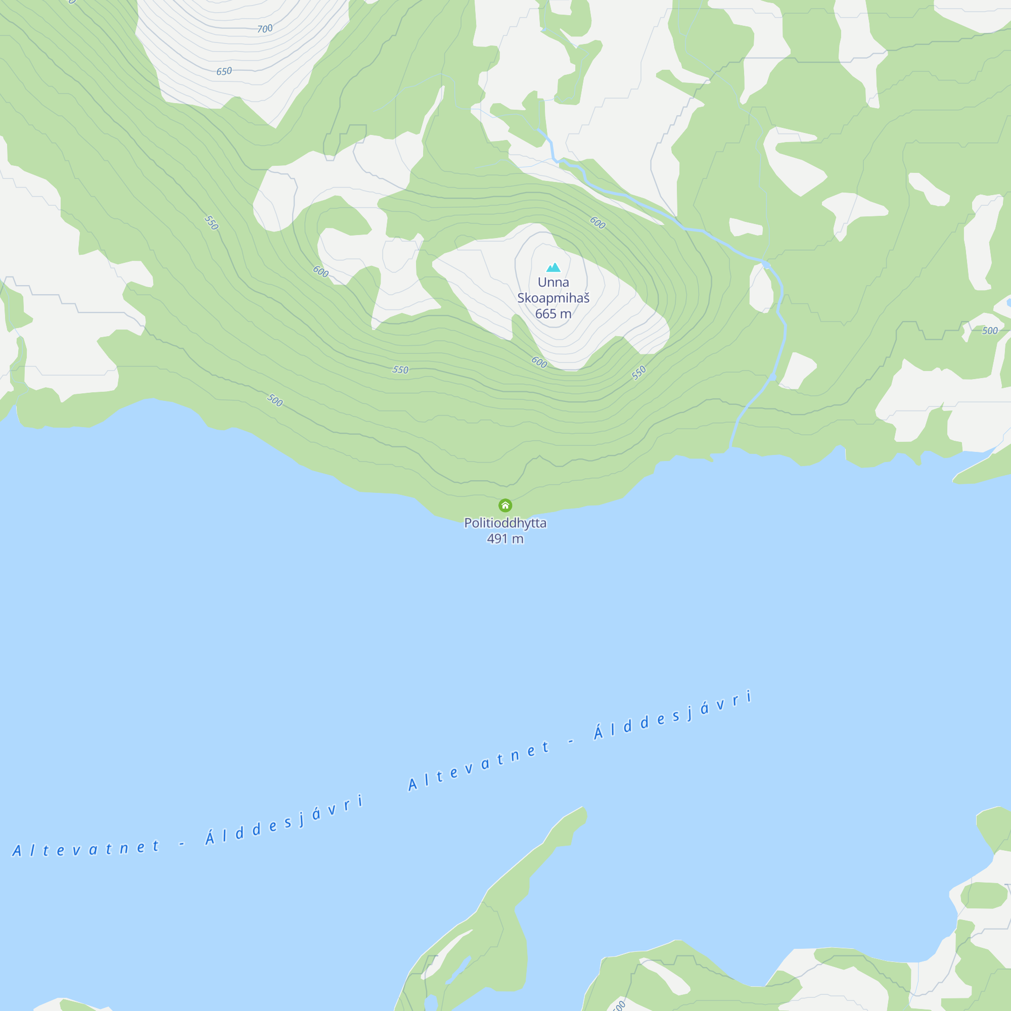 Politioddhytta map