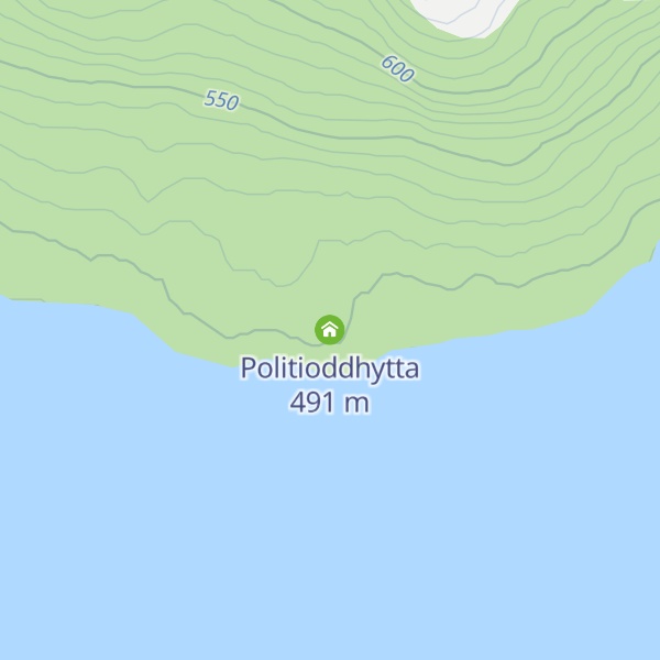 Map of Politioddhytta