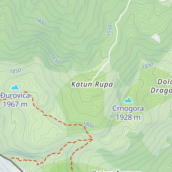 Map of Đerković