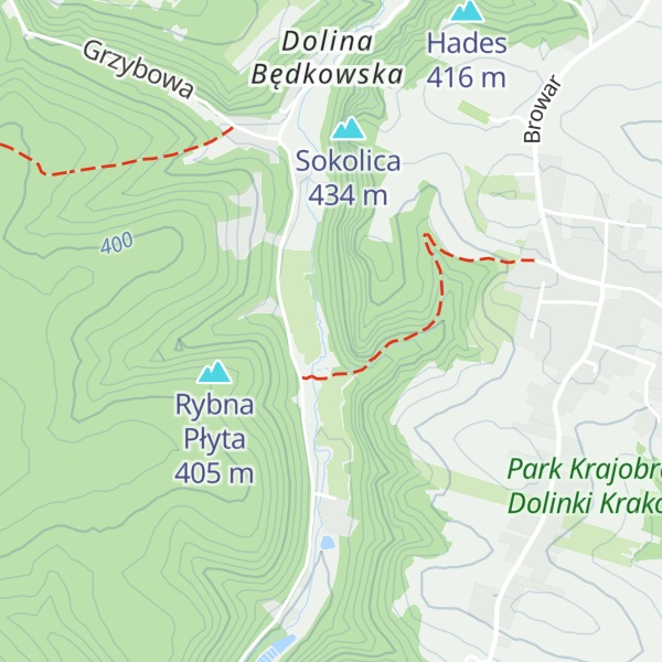 Map of Pod Wierzchowiną
