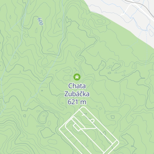 Map of Chata Zubáčka