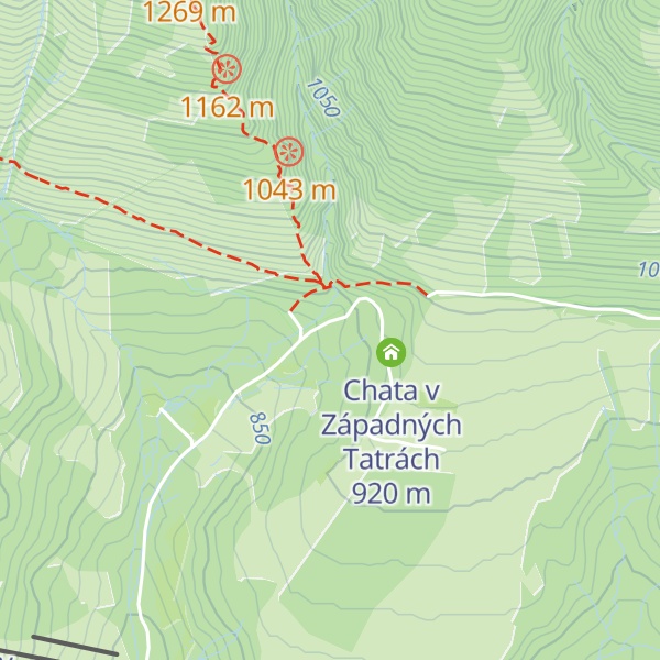 Map of Chata Maco