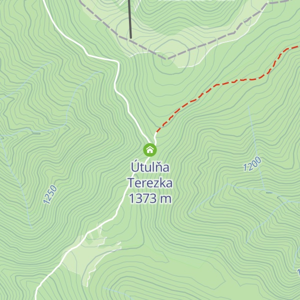 Map of Útulňa Terezka