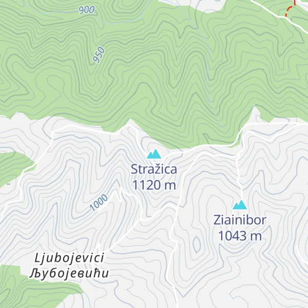 Map of Stražica