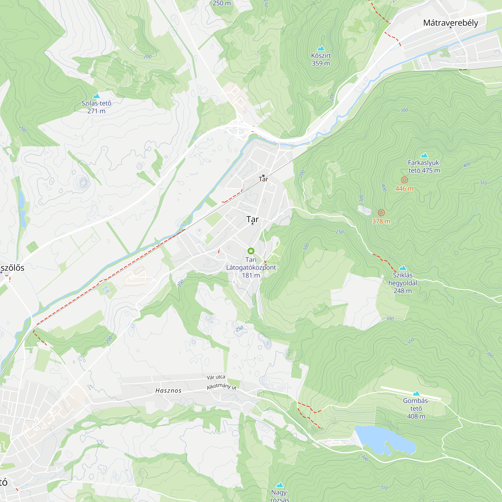 Tari Látogatóközpont map