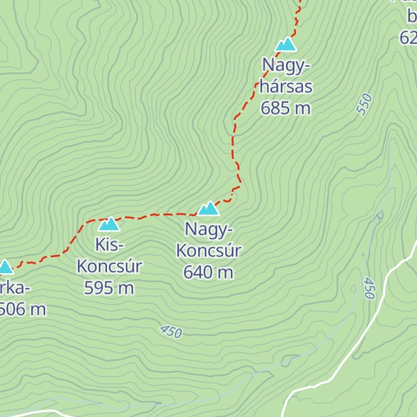 Map of Nagy-Koncsúr