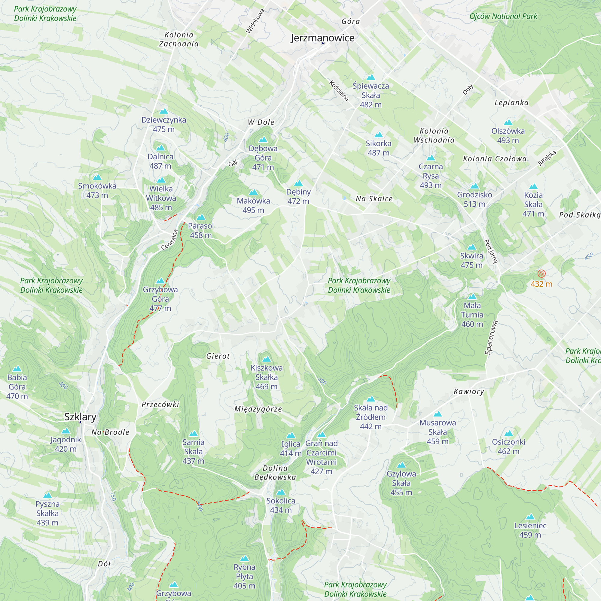 Schronisko Młodzieżowe Małgosia map