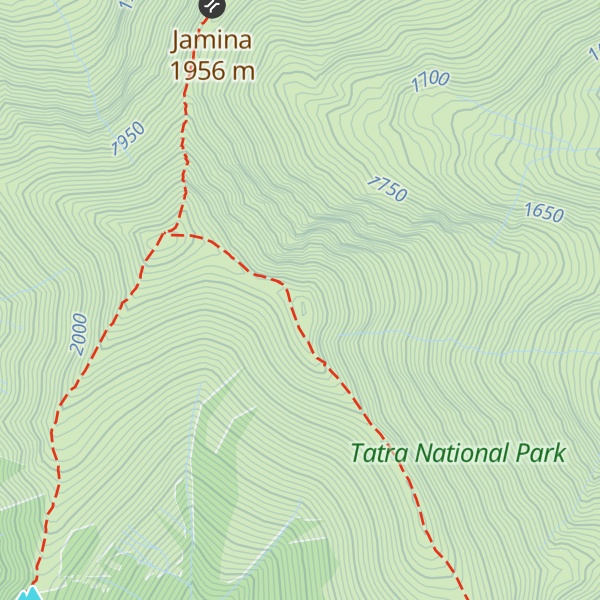 Map of Štrbavý