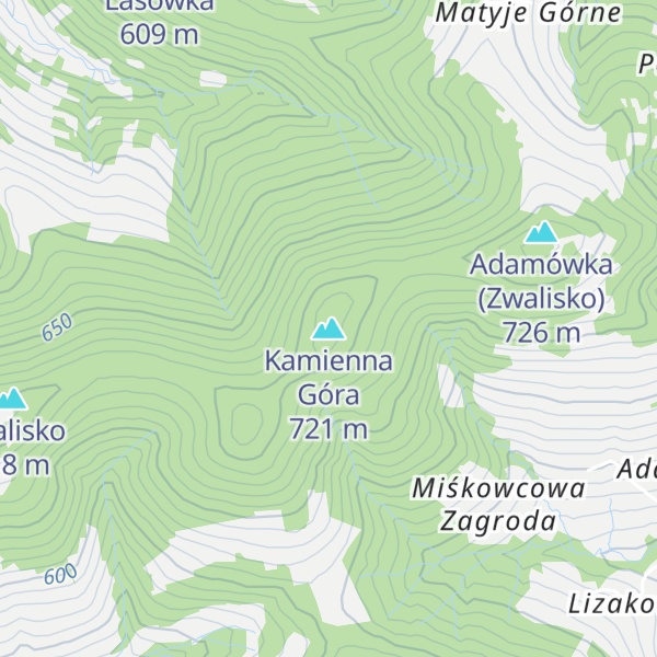Map of Kamienna Góra