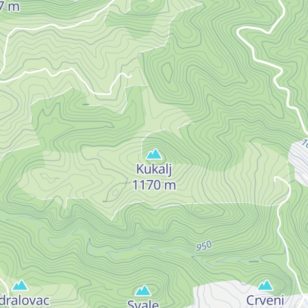 Map of Kukalj