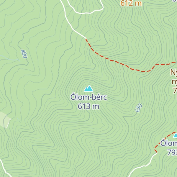 Map of Ólom-bérc