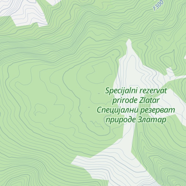 Map of Gradac