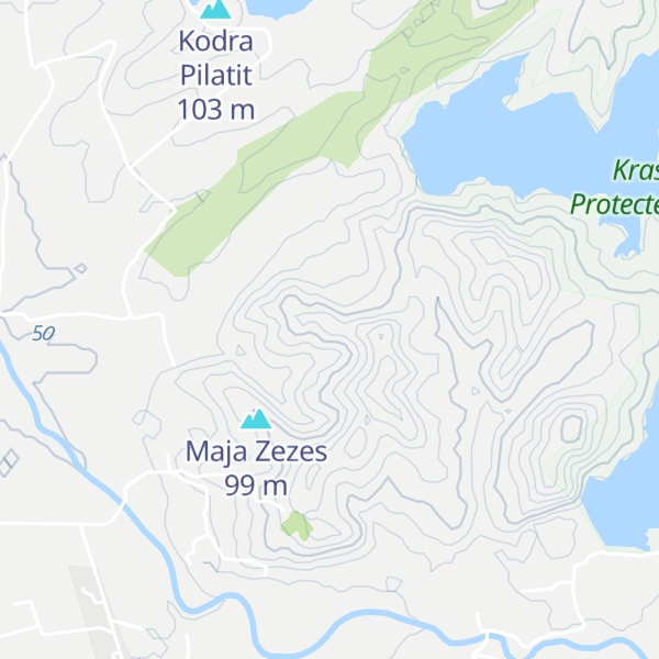 Map of Kodra Zeze