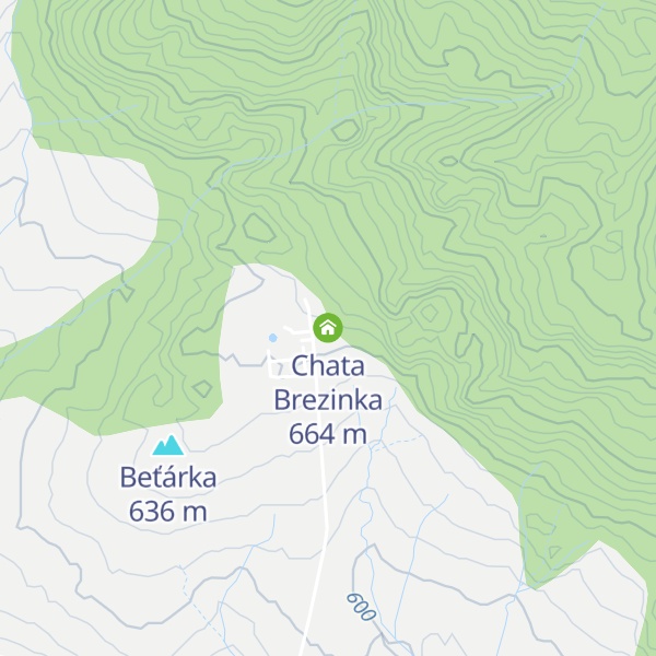 Map of Chata Brezinka