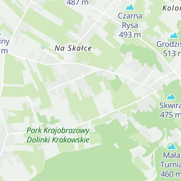 Map of Skała Krzywonoska