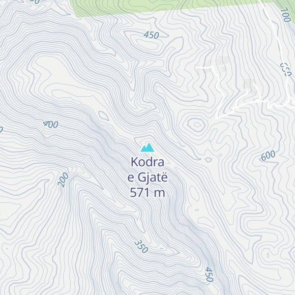Map of Kodra e Gjatë