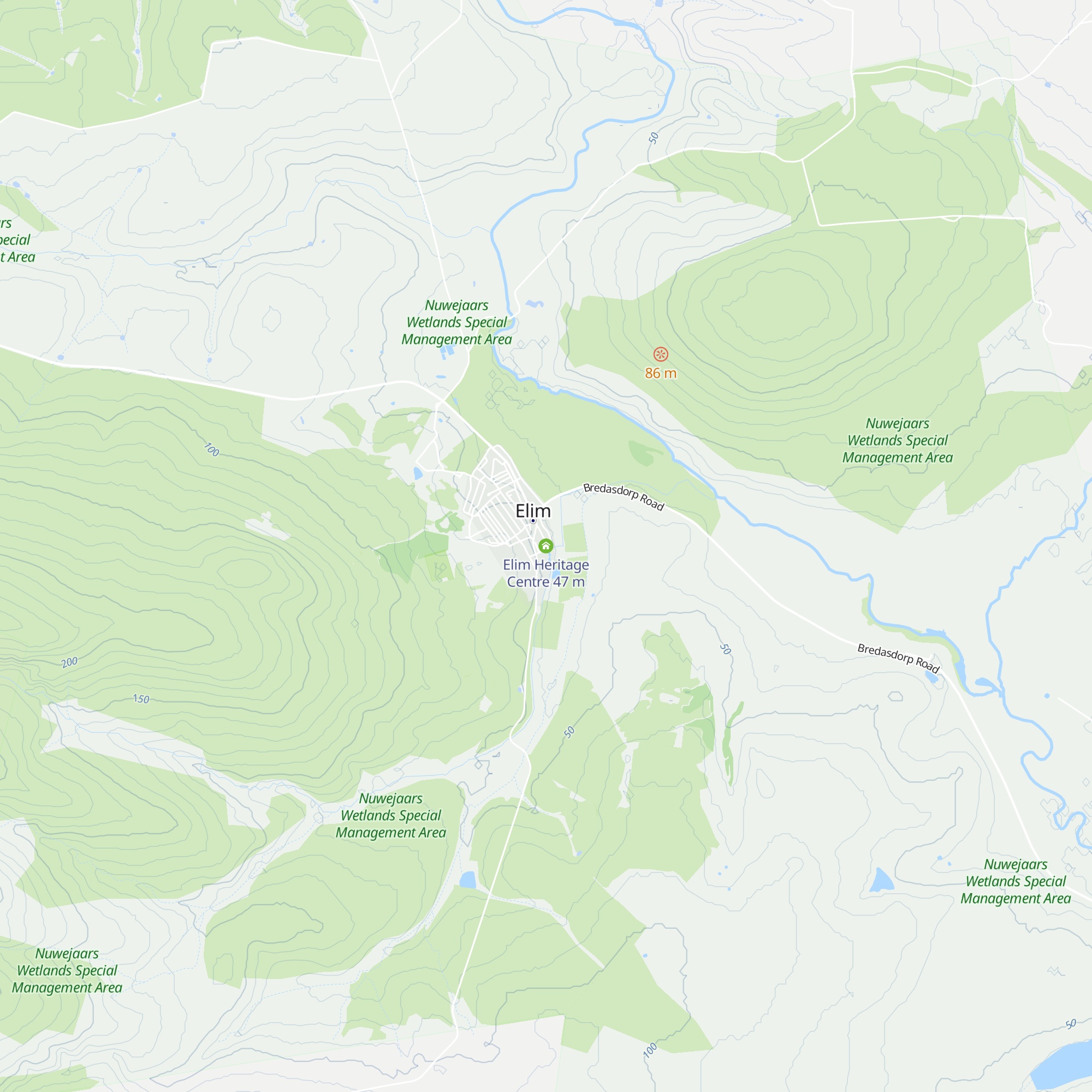 Elim Heritage Centre map