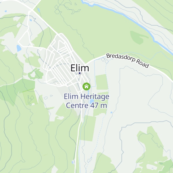 Map of Elim Heritage Centre
