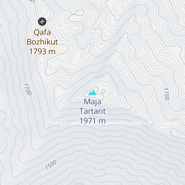 Map of Maja Tartarit