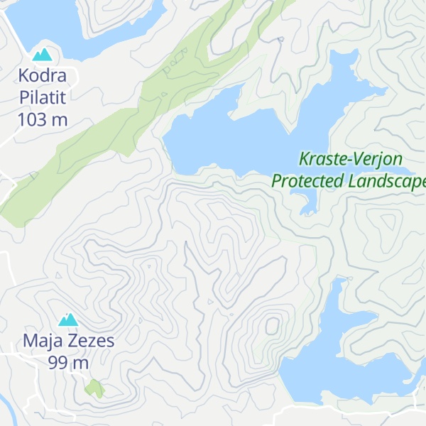 Map of Kodra Kunjes